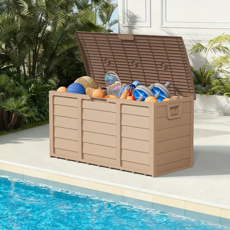 75 Gallon Heavy-Duty Outdoor Deck Box