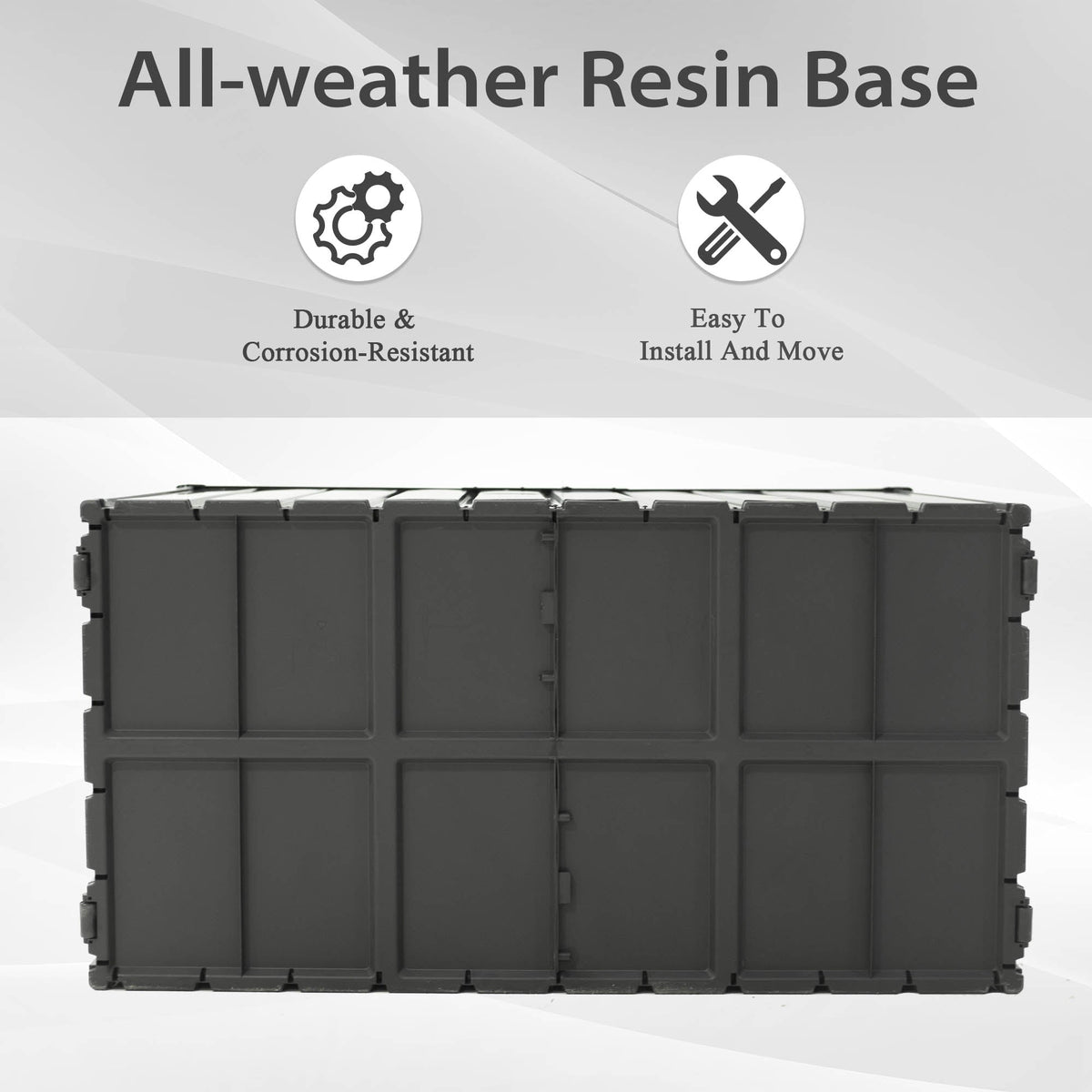 160 Gallon Outdoor Storage Deck Box