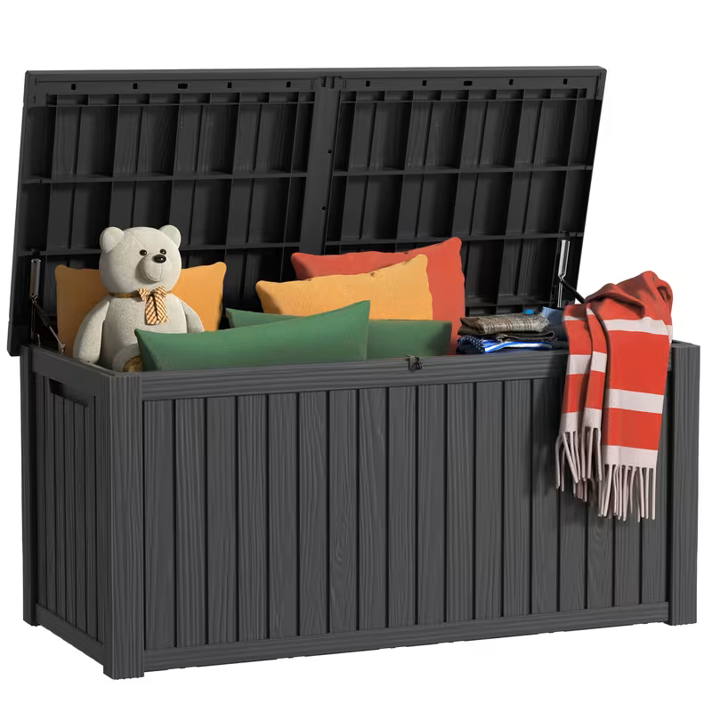 75 Gallon Heavy-Duty Outdoor Deck Box