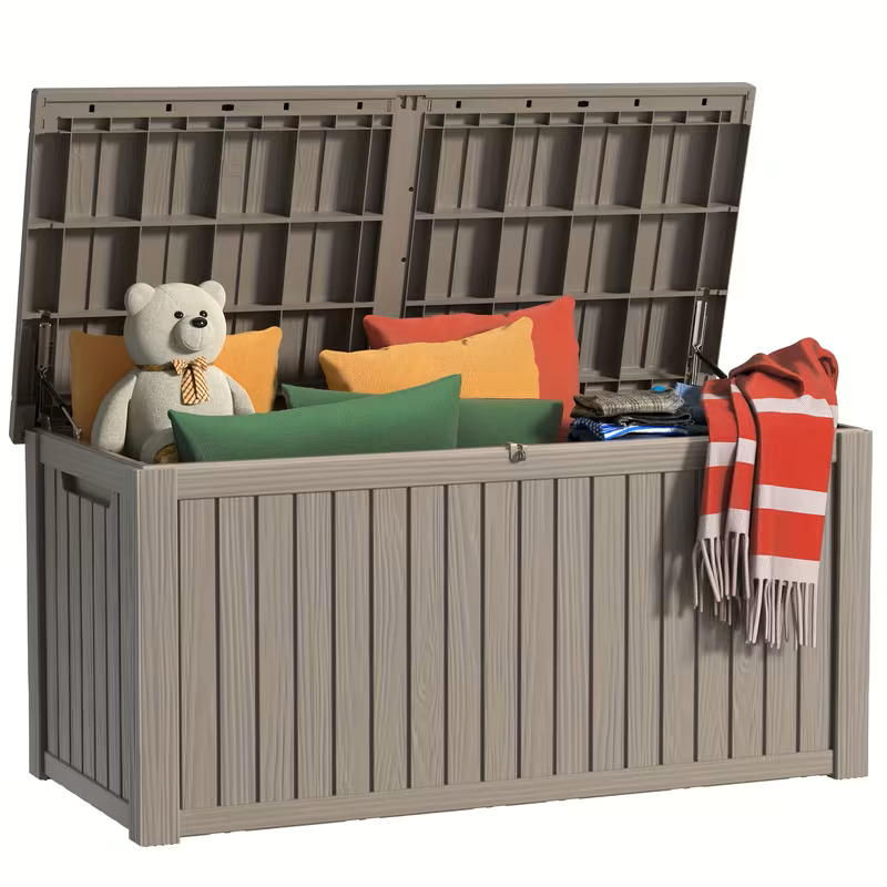 75 Gallon Heavy-Duty Outdoor Deck Box