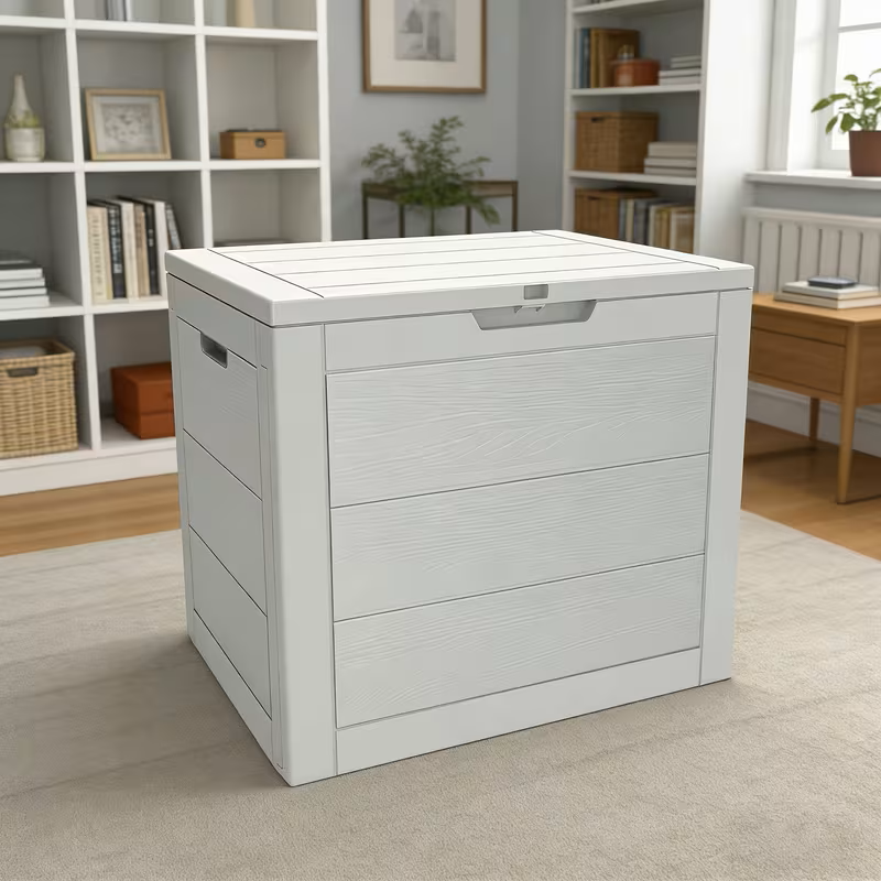 75 Gallon Heavy-Duty Outdoor Deck Box