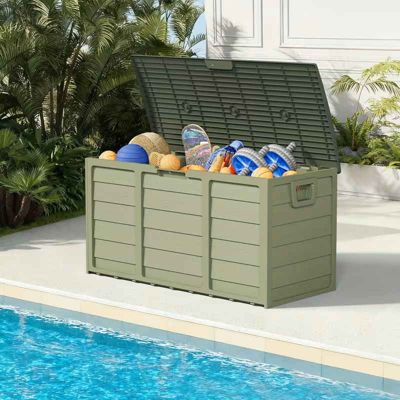 75 Gallon Heavy-Duty Outdoor Deck Box
