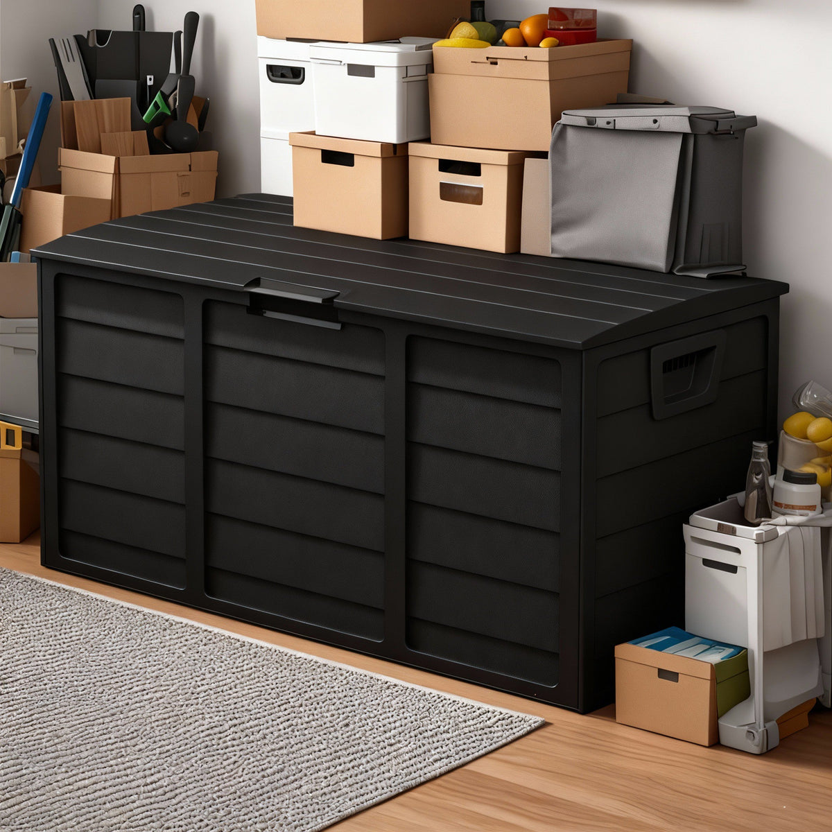 75 Gallon Heavy-Duty Outdoor Deck Box